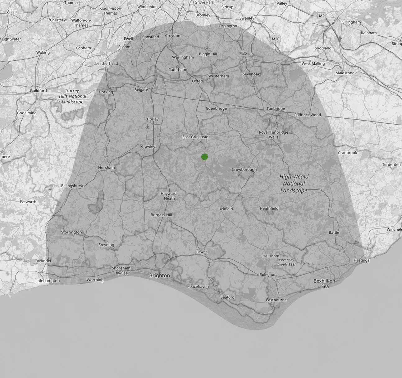 Map Priors Farm Area Map